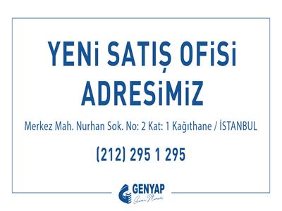 Satış Ofisimiz Taşınıyor!
